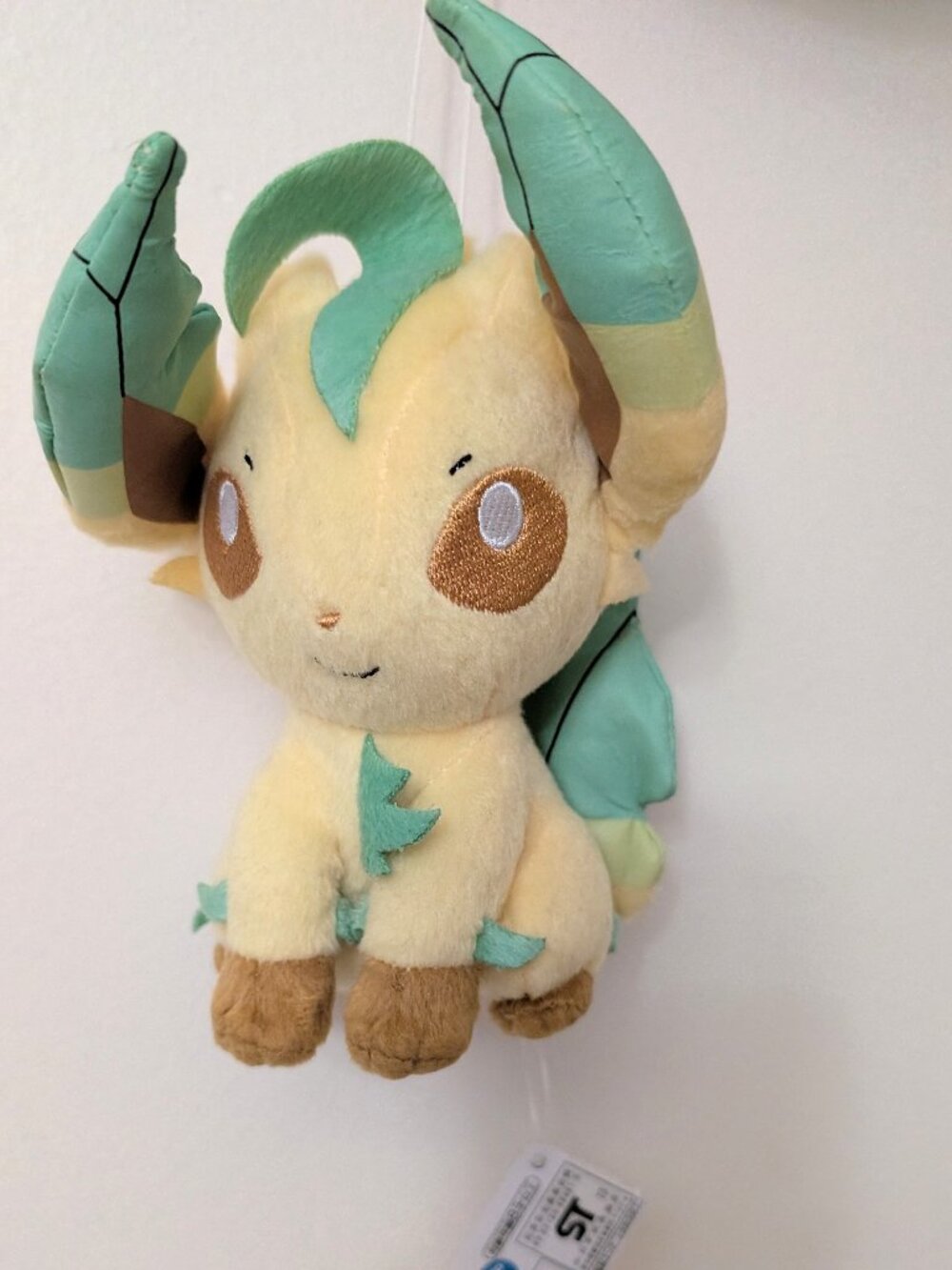 Leafeon Pokemon plush banpresto Korotto Manmaru stuffed Doll 2013 Japan Retro